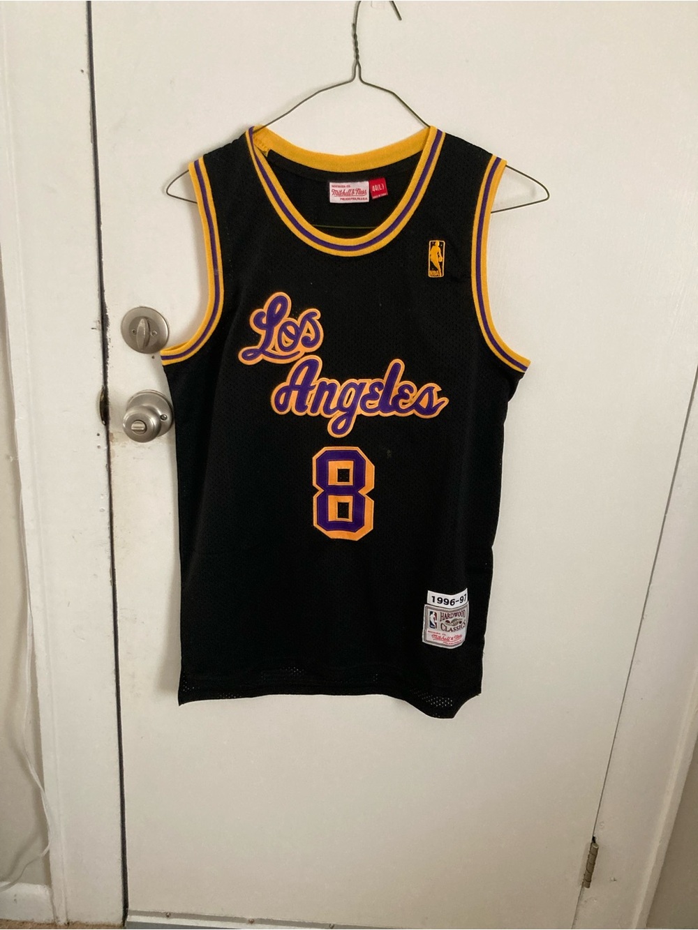 Mitchell & Ness Kobe Bryant Los Angeles Black & Gold Jersey #8